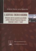 ACIERTO DEL TERCERO EN DISCORDIA de LORCA NAVARRETE, ANTONIO MARIA 