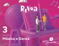 Portada de Música 3º Educacion Primaria Proyecto Revuela Galicia Ed 2022