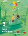 Portada de Religión 3º Educacion Primaria Eden Proyecto Revuela País Vasco Ed 202