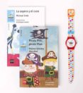 PACK TIEMPO PARA LEER AZUL (CONTIENE PIRATA PLIN, PIRATA PLAN Y LA SOPERA Y EL CAZO + RELOJ) de SANCHEZ IBARZABAL, PALOMA  ENDE, MICHAEL 