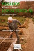 PASADOS LOS SETENTA III de JNGER, ERNST 