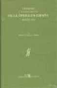 ORIGENES Y ESTABLECIMIENTO DE LA OPERA EN ESPAA HASTA 1800 de COTARELO Y MORI, EMILIO 