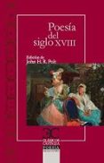 POESIA DEL SIGLO XVIII di VV.AA. 