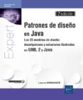 PATRONES DE DISEO EN JAVA: LOS 23 MODELOS DE DISEO: DESCRIPCION Y SOLUCION ILUSTRADAS EN UML 2 Y JAVA (2 ED.) di DEBRAUWER, LAURENT 