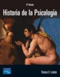 HISTORIA DE LA PSICOLOGIA (6 E.) de LEAHEY, THOMAS H. 