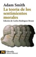 LA TEORIA DE LOS SENTIMIENTOS MORALES de SMITH, ADAM 