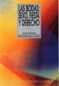 LAS BODAS: SEXO, FIESTA Y DERECHO di CARRERAS, JOAN 