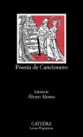 POESIA DE CANCIONERO de ALONSO, ALVARO 