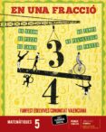 Portada de Matemàtiques 5º Primària Proyecto Fanfest Comunidad Valenciana Ed 2022