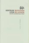 BOTONES BLANDOS de STEIN, GERTRUDE 
