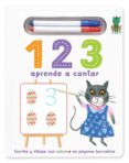 1, 2, 3 APRENDE A CONTAR (INCLUYE 2 ROTULADORES BORRABLES) di VV.AA. 