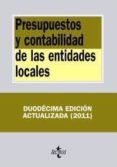 PRESUPUESTOS Y CONTABILIDAD DE LAS ENTIDADES LOCALES di VV.AA. 