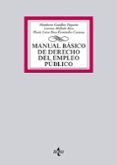 MANUAL BSICO DE DERECHO DEL EMPLEO PBLICO de MELLADO RUIZ, LORENZO 