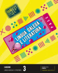Portada de Lingua Galega E Literatura 3º Primaria Caderno Proyecto Fanfest Ed 202