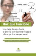 HAZ QUE FUNCIONE de ALLEN, DAVID 
