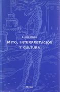 MITO, INTERPRETACION Y CULTURA de DUCH, LLUIS 