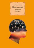 MENTE Y MUNDO: APROXIMACION NEUROLOGICA di VAZQUEZ SANCHEZ, JUAN 