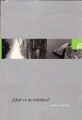 QUE ES LA ESTETICA? di JIMENEZ, MARC 