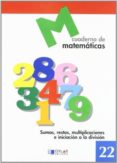 CUADERNO DE MATEMATICAS, N. 22 di VV.AA. 
