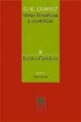 ESCRITOS CIENTIFICOS de LEIBNIZ, GOTTFRIED WILHELM 