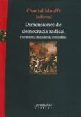 DIMENSIONES DE DEMOCRACIA RADICAL de MOUFFE, CHANTAL 