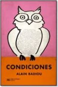 CONDICIONES de BADIOU, ALAIN 