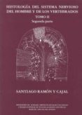 HISTOLOGIA DEL SISTEMA NERVIOSO DEL HOMBRE Y DE LOS VERTEBRADOS, TOMO II/2 PARTE de RAMON Y CAJAL, SANTIAGO 
