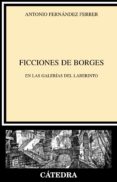 FICCIONES DE BORGES. EN LAS GALERIAS DEL LABERINTO de FERNANDEZ FERRER, ANTONIO 