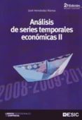 ANALISIS DE SERIES TEMPORALES ECONOMICAS II (2 ED.) de HERNANDEZ ALONSO, JOSE 