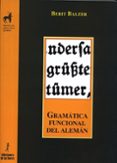 GRAMATICA FUNCIONAL DEL ALEMAN de BALZER, BERIT 
