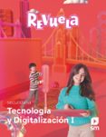 Portada de Tecnología y Digitalización 1º ESO Proyecto Revuela Integrado Galicia