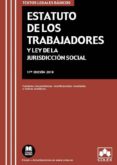 ESTATUTO DE LOS TRABAJADORES Y LEY DE LA JURISDICCION SOCIAL 17 EDICION di VV.AA. 