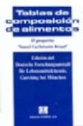 EL PEQUEO SOUCI-FACHMANN - KRAUT: TABLAS DE COMPOSICION DE ALIME NTOS di VV.AA. 