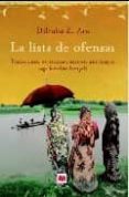 LA LISTA DE OFENSAS: TRADICIONES, ESPERANZA Y AZAR EN UNA MAGICA SAGA FAMILIAR di ARA, DILRUBA Z. 