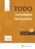 TODO SOCIEDADES MERCANTILES 2017-2018 di VV.AA. 