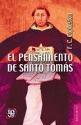 EL PENSAMIENTO DE SANTO TOMAS de COPLESTON, FREDERICK 