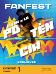 Portada de Matemàtiques 1º ESO Proyecto Fanfest Comunidad Valenciana Ed 2022