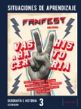 Portada de Proyecto: Fanfest. Geografía e Historia 3 ESO. Situaciones de aprendizaje