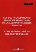 Ley Del Procedimiento Administrativo Común De Las Administracione S Pu - Bomarzo