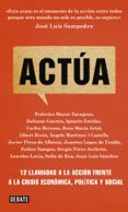 ACTUA de ARTAL, ROSA MARIA 