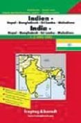INDIA, NEPAL, BANGLADESH, SRI LANKA Y BUTN MAPA DE CARRETERAS (1 :2750000) di VV.AA. 