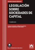 LEGISLACIN SOBRE SOCIEDADES DE CAPITAL di VV.AA. 