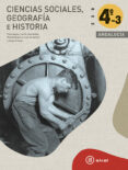 Portada de ESO 4º Ciencias Sociales, Geografía e Historia Andalucía