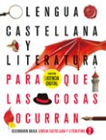 Portada de Lengua castellana y literatura 2º ESO LA PQLCO (Edición 2022)