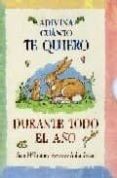 ADIVINA CUANTO TE QUIERO (ESTUCHE) de MCBRATNEY, SAM 