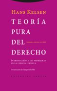 TEORIA PURA DEL DERECHO de KELSEN, HANS 