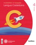 Portada de Lengua 4º Educacion Primaria Primer Trimestre Construyendo Mundos Ed 2