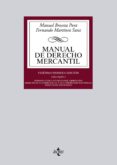 MANUAL DE DERECHO MERCANTIL (VOL. I): INTRODUCCION Y ESTATUTO DEL EMPRESARIO. DERECHO DE LA COMPETENCIA Y DE LA PROPIEDAD         INDUSTRIAL. DERECHO DE SOCIEDADES (11 ED.) de BROSETA PONT, MANUEL 