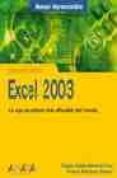EXCEL 2003 (MANUALES IMPRESCINDIBLES) de RODRIGUEZ ALVAREZ, ENRIQUE  VALDEZ-MIRANDA CROS, CLAUDIA 
