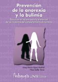 PREVENCION DE LA ANOREXIA Y LA BULIMIA: EDUCACION EN VALORES PARA LA PREVENCION DE LOS TRASTORNOS DEL COMPORTAMIENTO ALIMENTARIO di LOPEZ MADRID, JOSEP MARIA  SALLES TENAS, NEUS 